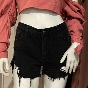Rip Me Up Jean Shorts - distressed and call it fashion 🖤
